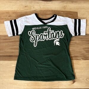 Kids Michigan state Spartans t-shirt size 10/12